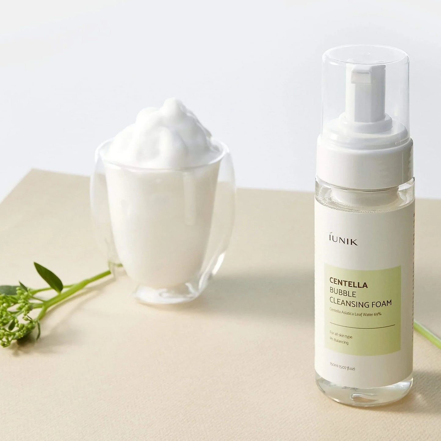 iUnik - Centella Bubble Cleansing Foam 150ml