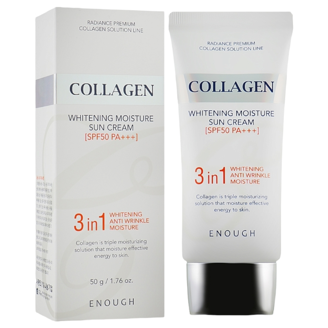 Enough Collagen Whitening 3 in 1 Moisture Sun Cream SPF50+ PA++++