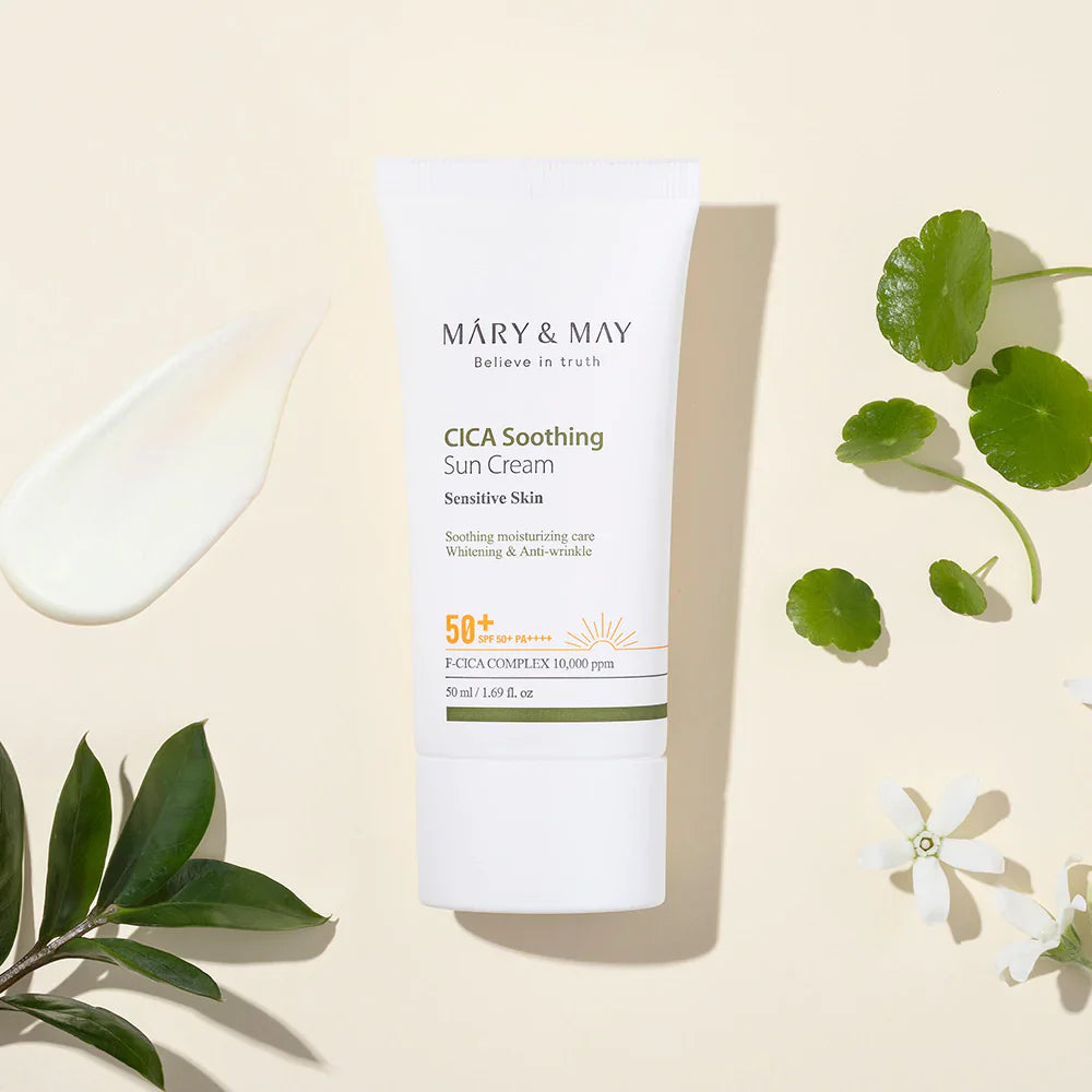 MaryMay - CICA Soothing Sun Cream SPF50+ PA++++ 50ml