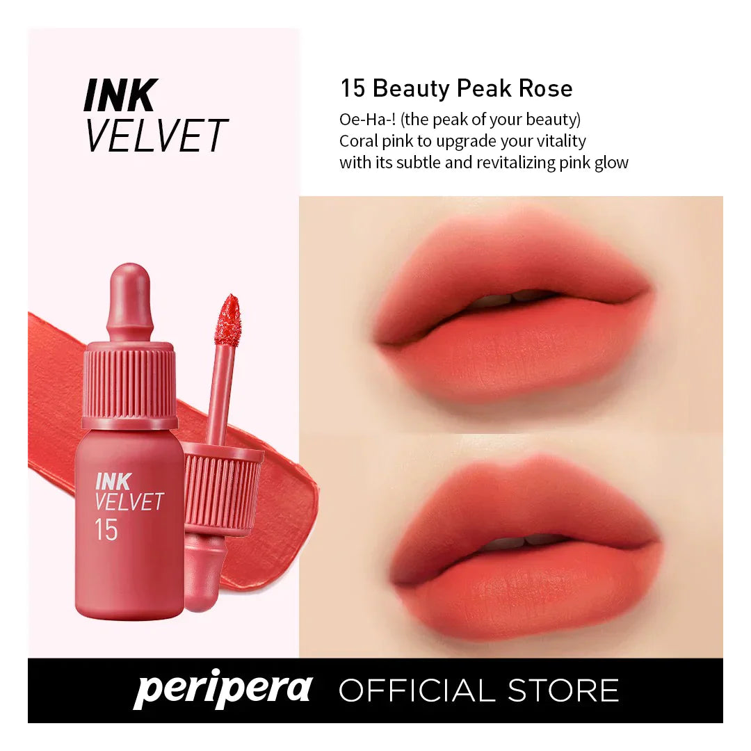 Peripera - Ink The Velvet 015 Beauty Peak Rose