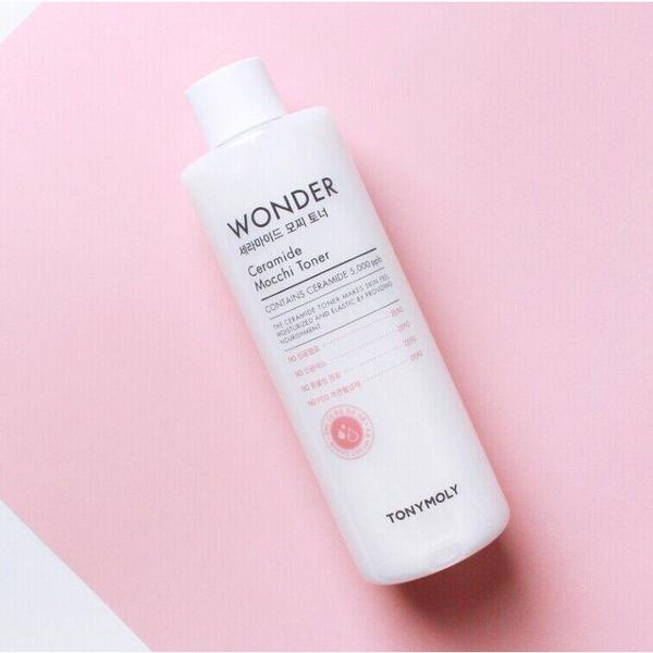 Tonymoly - Wonder Ceramide Mocchi Toner 500ml