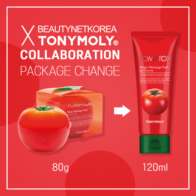 Tonymoly [TUBE] Tomatox Magic Massage Pack 120ml