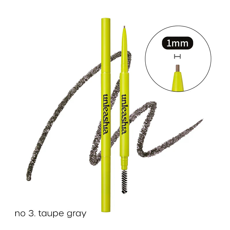 Unleashia - Shaper Defining Eyebrow Pencil N°3 Taupe Gray