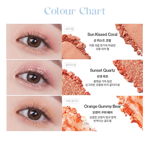 Unleashia - Glitterpedia Eye Palette N°6 All of Citrus
