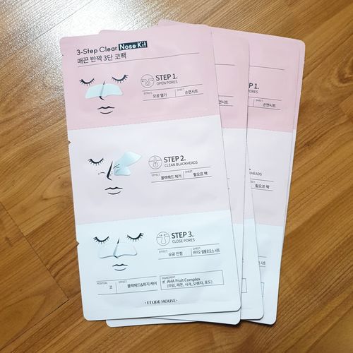 [Etude House] - 3 Step Clear Nose Kit