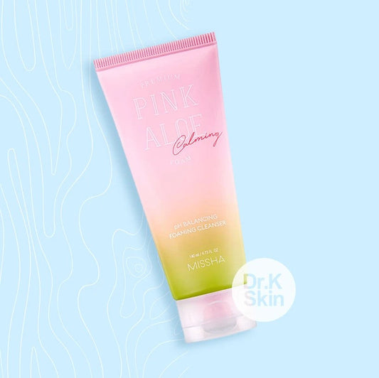 Missha - Premium Pink Aloe PH Balancing Foaming Cleanser 140ml