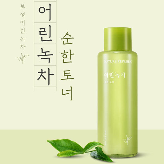 [Nature Republic] - Young Green Tea Mild Toner 155ml