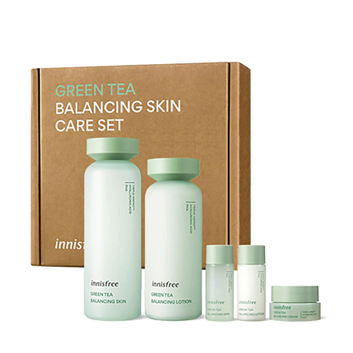 Innisfree - Green tea balancing set 2022