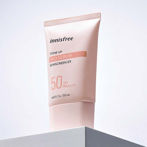 Innisfree - Tone Up No Sebum Sunscreen EX SPF 50 PA+++
