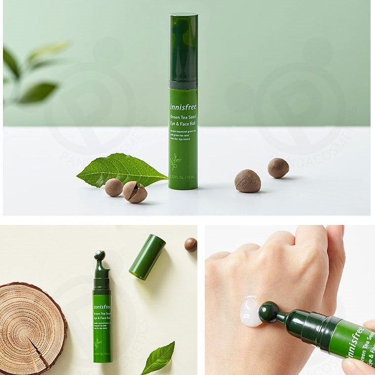 [Innisfree] - Green Tea Seed Eye & Face Ball 10ml
