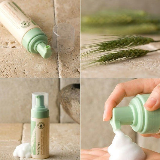 [Innisfree] - Grean barley bubble cleanser 150 ml