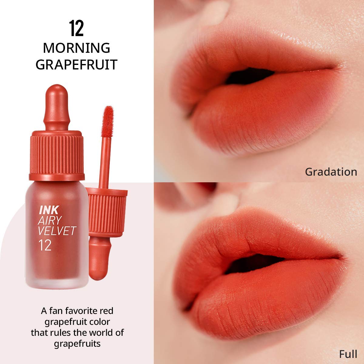 Peripera - Ink Airy Velvet #12 Morning Grapefruit
