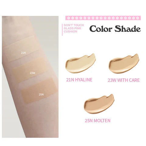 Unleashia - Don't Touch Glass Pink Cushion #23 SPF50+ PA++++