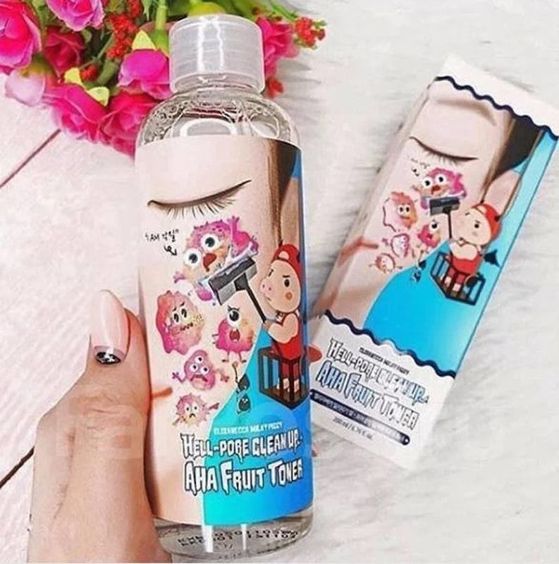 Elizavecca - Milky Piggy Hell Pore Clean Up AHA Fruit Toner - 200ml